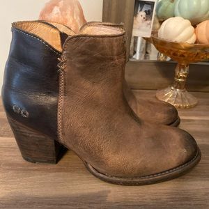 Bed Stu two tone bootie